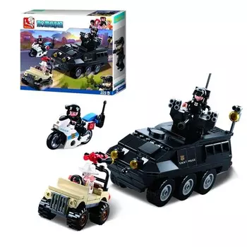 Конструктор Sluban полицейская операция (M38-B0655)