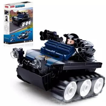 Конструктор Sluban полицейский вездеход (M38-B0760B)