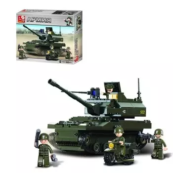 Конструктор Sluban танк (M38-B9800)