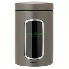 Контейнер Brabantia С окном 1,4 л Platyne