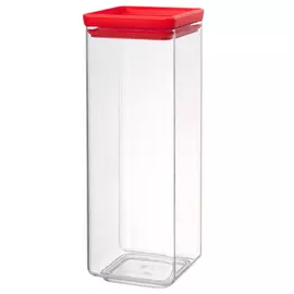 Контейнер Brabantia Tasty Colours 2,5 л красный