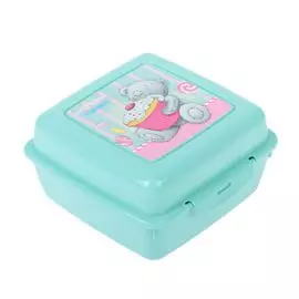 Контейнер для бутербродов Бытпласт Me to You 14х14х7,5 см