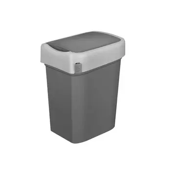 Контейнер для мусора Эконова Smart bin серый 10 л