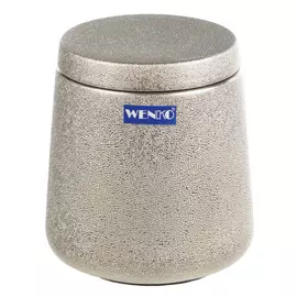 Контейнер для ватных дисков Wenko sanitary glimma шампань