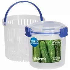 Контейнер круглый 700мл Sistema klip it