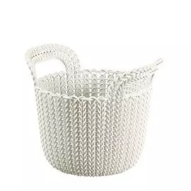 Контейнер круглый xs knit 3л белый (226385/03671-X64-00)