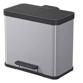Контейнер мусорный Hailo Oko duo plus l 17+9 л. с системой раздельного хранения мусора