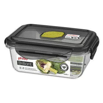 Контейнер Phibo Brilliant герметичный с клапаном 0.45 л