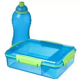 Контейнер с бутылкой Sistema Lunch Pack 0,9 л