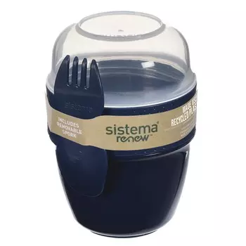 Контейнер Sistema Renew двухуровневый 515 мл