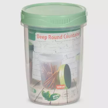 Контейнер Stars Plast круглый 1 л