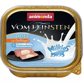 Корм для кошек ANIMONDA Vom Feinsten + Milkies Adult с птицей и начинкой из сливок 100 г