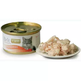 Корм для кошек BRIT Care Куриная грудка 80г