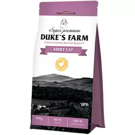 Корм для кошек DUKE'S FARM курица 300г