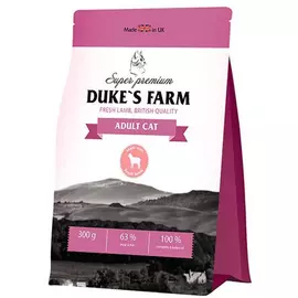 Корм для кошек DUKE'S FARM ягненок 300г