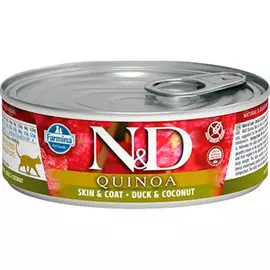 Корм для кошек Farmina N&amp;D Quinoa утка, кокос 80 г