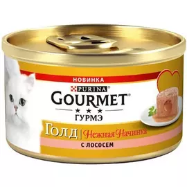 Корм для кошек GOURMET Gold Melting Heart Лосось 85г