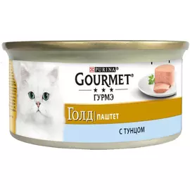 Корм для кошек GOURMET Gold Тунец паштет 85г