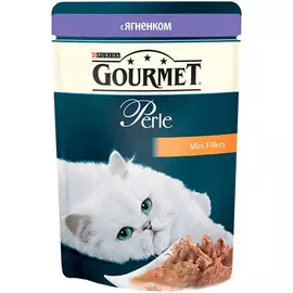 Корм для кошек GOURMET Perle ягнёнок 85г