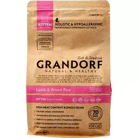 Корм для кошек Grandorf Lamb &amp; Rice Kitten Ягненок с рисом 400 г
