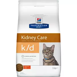 Корм для кошек Hill's Prescription Diet k/d Kidney Care Курица 1,5 кг