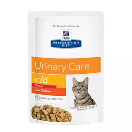 Корм для кошек Hill's Prescription Diet Feline C/D при цистите Курица 85 г