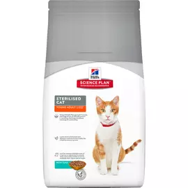 Корм для кошек Hill's Science Plan Feline Sterilised Cat Young Adult с тунцом 1,5кг