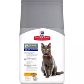 Корм для кошек Hill's Science Plan Feline Mature Adult 7+ Sterilised Cat с курицей 1,5кг