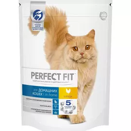 Корм для кошек Perfect Fit in-home с курицей 650 г