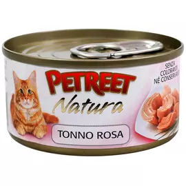 Корм для кошек PETREET Кусочки розового тунца 70г