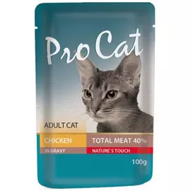 Корм для кошек PRO CAT Курица 100г
