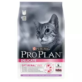 Корм для кошек PRO PLAN с чувствительным пищеварением, индейка 1,5кг