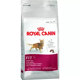 Корм для кошек ROYAL CANIN Fit 32 для взрослых, выходящих на улицу, птица 2кг