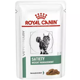 Корм для кошек Royal Canin Vet Diet Satiety Weight Management при ожирении 85 г