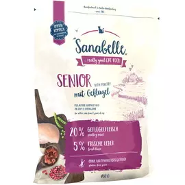 Корм для кошек Sanabelle Senior Старше 8 лет, птица 400 г