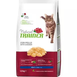 Корм для кошек Trainer Natural Super Premium Adult with Fresh Chicken 1,5 кг