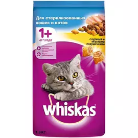 Корм для кошек WHISKAS Курица 1,9кг