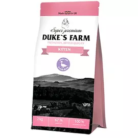 Корм для котят DUKE'S FARM утка 2кг