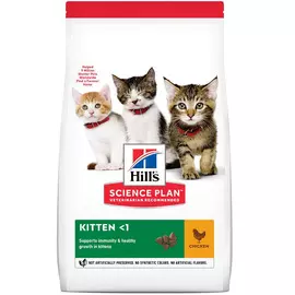 Корм для котят Hill's Science Plan Kitten для котят, курица 300 г