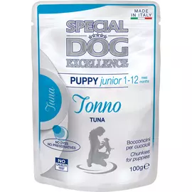 Корм для щенков Special Dog Excellence Chunkies Тунец 100 г