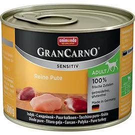 Корм для собак Animonda GranCarno Sensitiv c индейкой 200 г