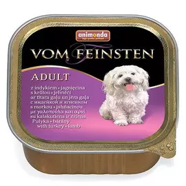 Корм для собак Animonda Vom Feinsten classic индейка и ягненок 150 г