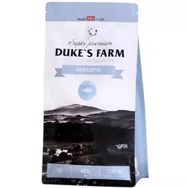 Корм для собак Duke's Farm Сенситив, лосось 2 кг