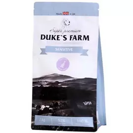 Корм для собак Duke's Farm Сенситив, утка 2 кг
