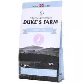 Корм для собак Duke's Farm Сенситив, утка 12 кг