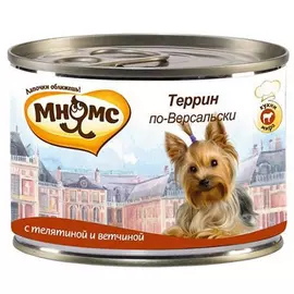 Корм для собак МНЯМС Рro pet террин по-версальски телятина с ветчиной 200 г