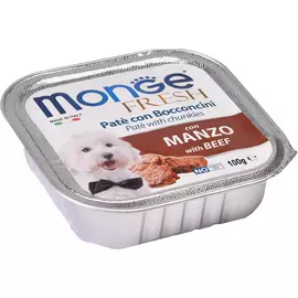 Корм для собак Monge Fresh С говядиной 100 г