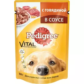 Корм для собак PEDIGREE Говядина 100 г