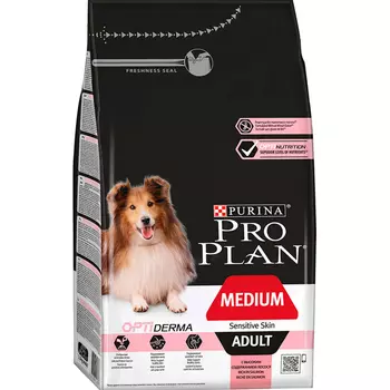 Корм для собак Pro Plan Для чувствительной кожи с лососем 1,5 кг