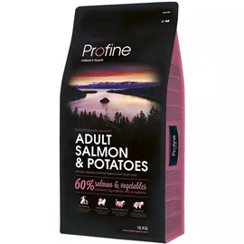 Корм для собак Profine Adult лосось, картофель, 15 кг